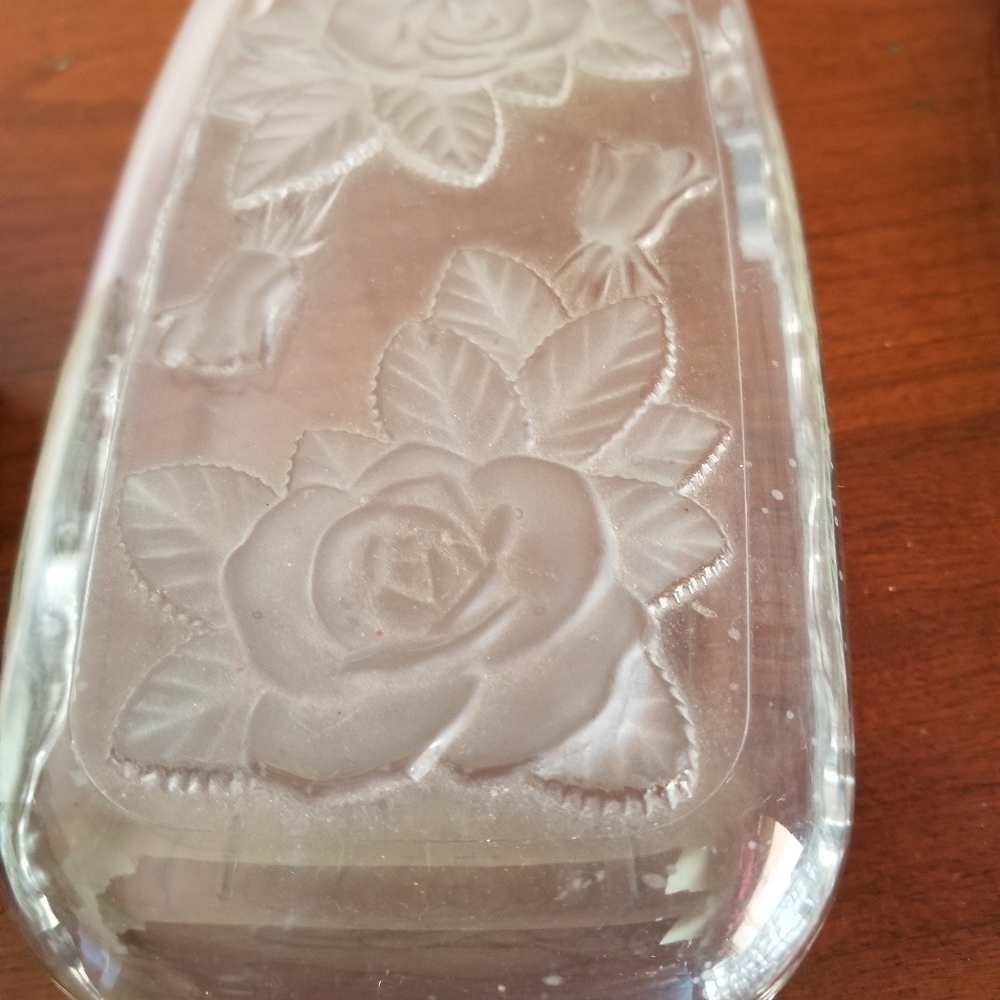 Crystal dish